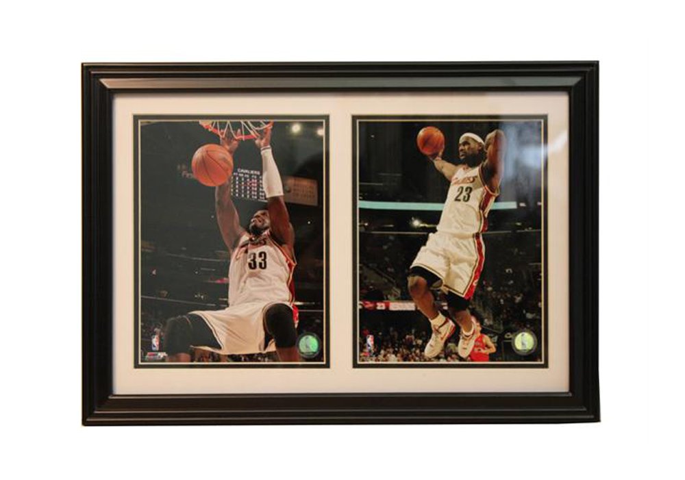 12x18 Double Frame - Cleveland Cavaliers