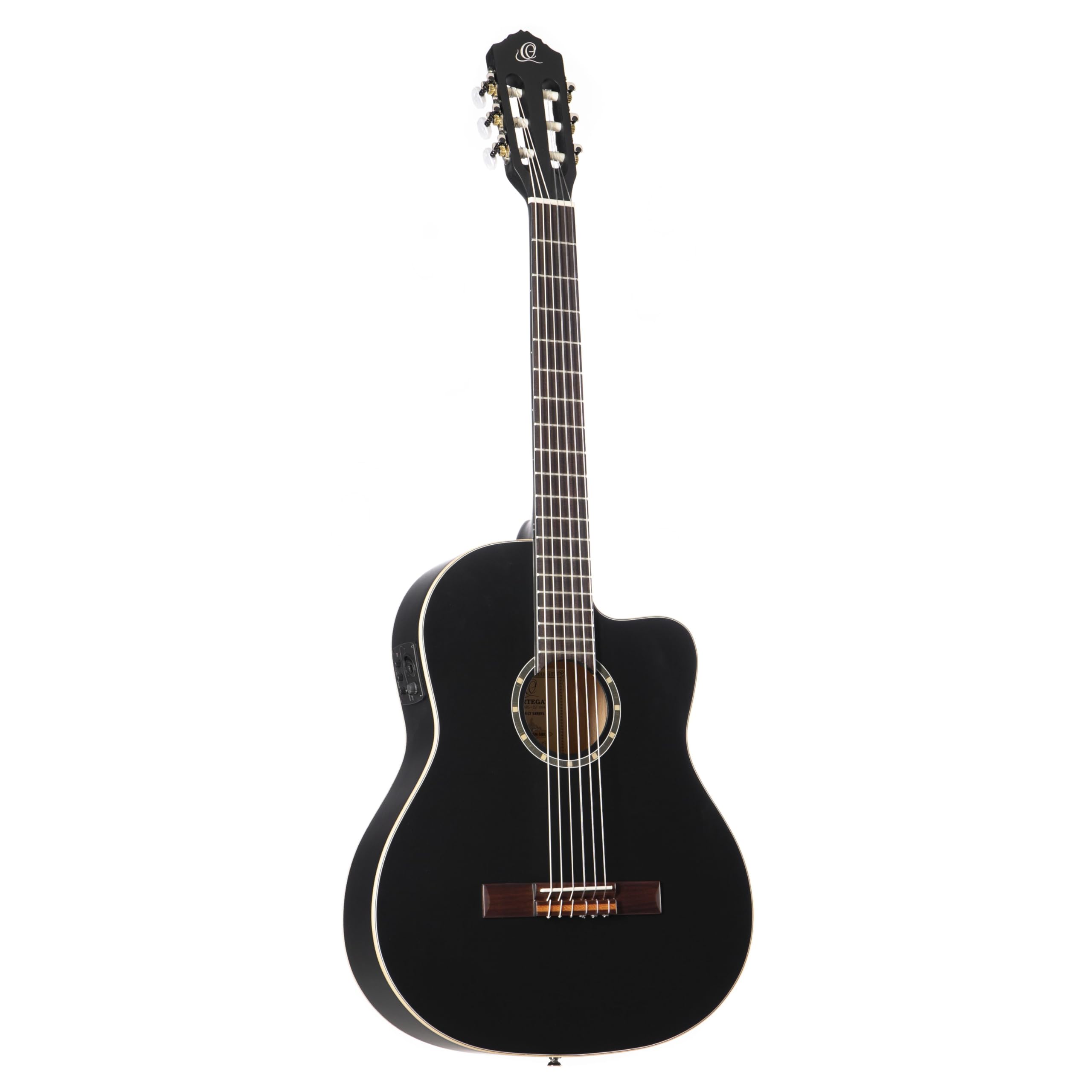 Family Series Thinline Acoustic-Electric Nylon Classical 6-String Guitar with Bag