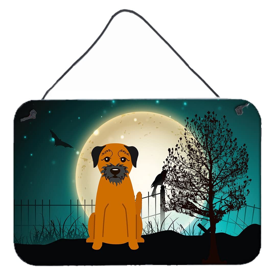 Halloween Scary Design with Dog Wall or Door Hanging Prints