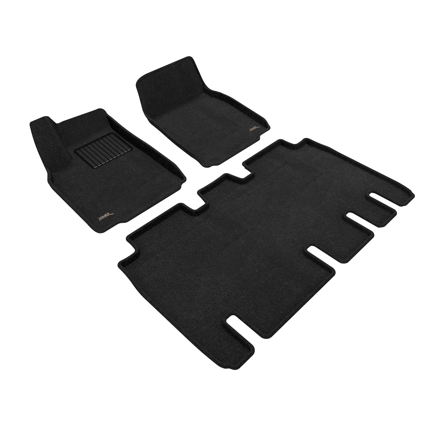 3D MAXpider Compatible with TESLA MODEL X 5-SEAT 2022-2026 ELEGANT BLACK R1 R2