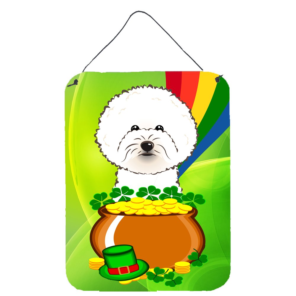 St. Patricks Day Design with Dog Wall or Door Hanging Prints
