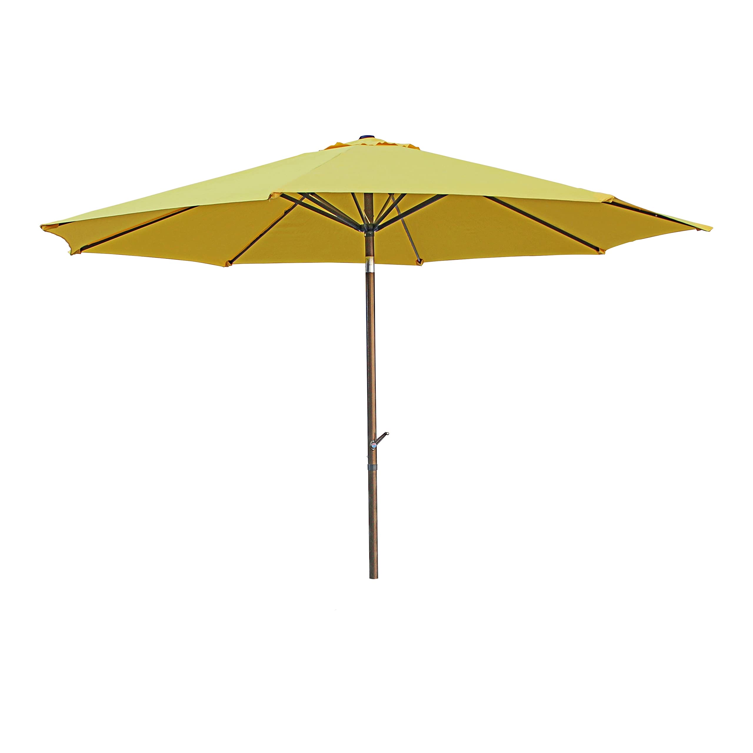 St. Kitts Aluminum 11.5-foot Patio Umbrella - Yellow