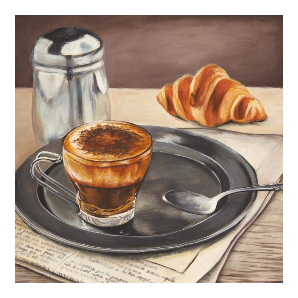 Espresso & News-Paper Art-20x20”
