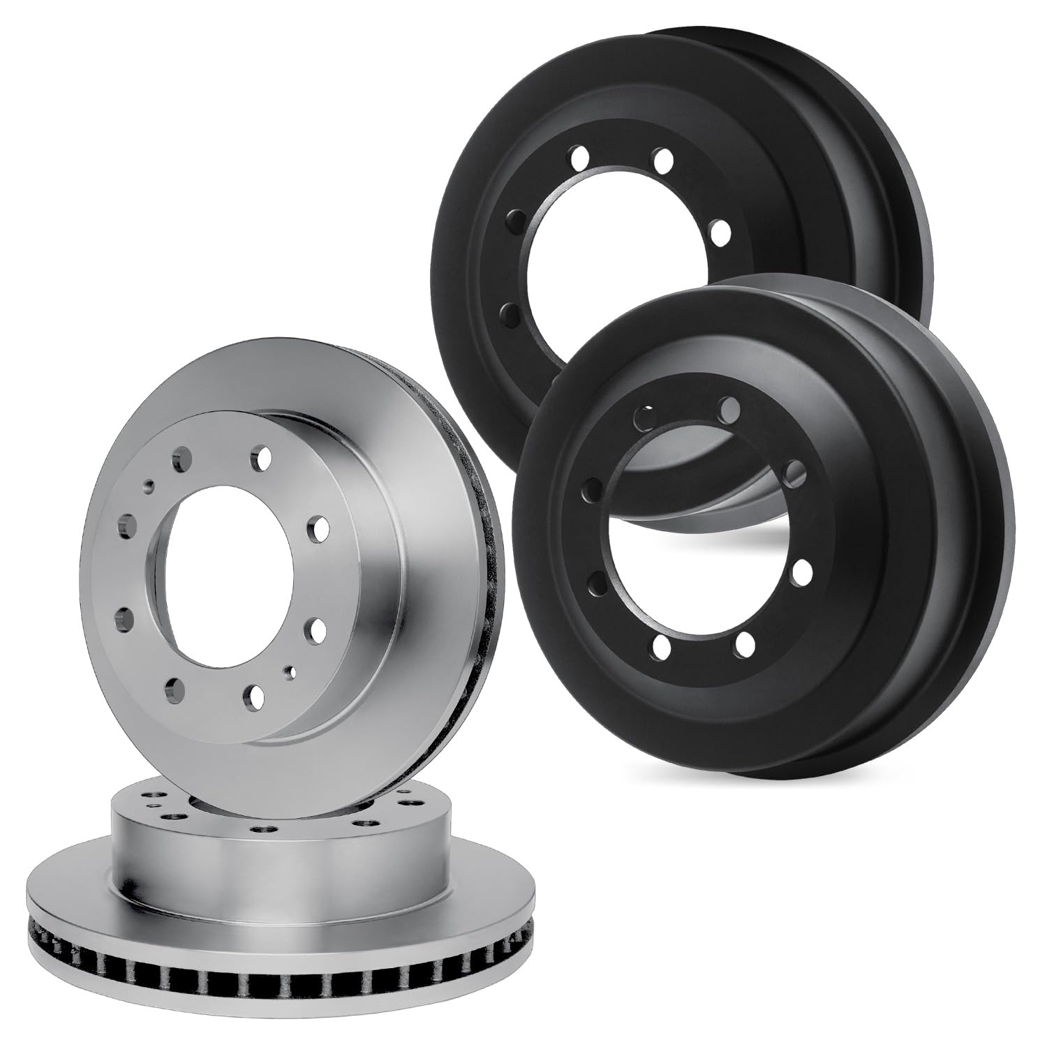 R1 Concepts Disc Brake Rotor and Drum Set WFPN2-48003