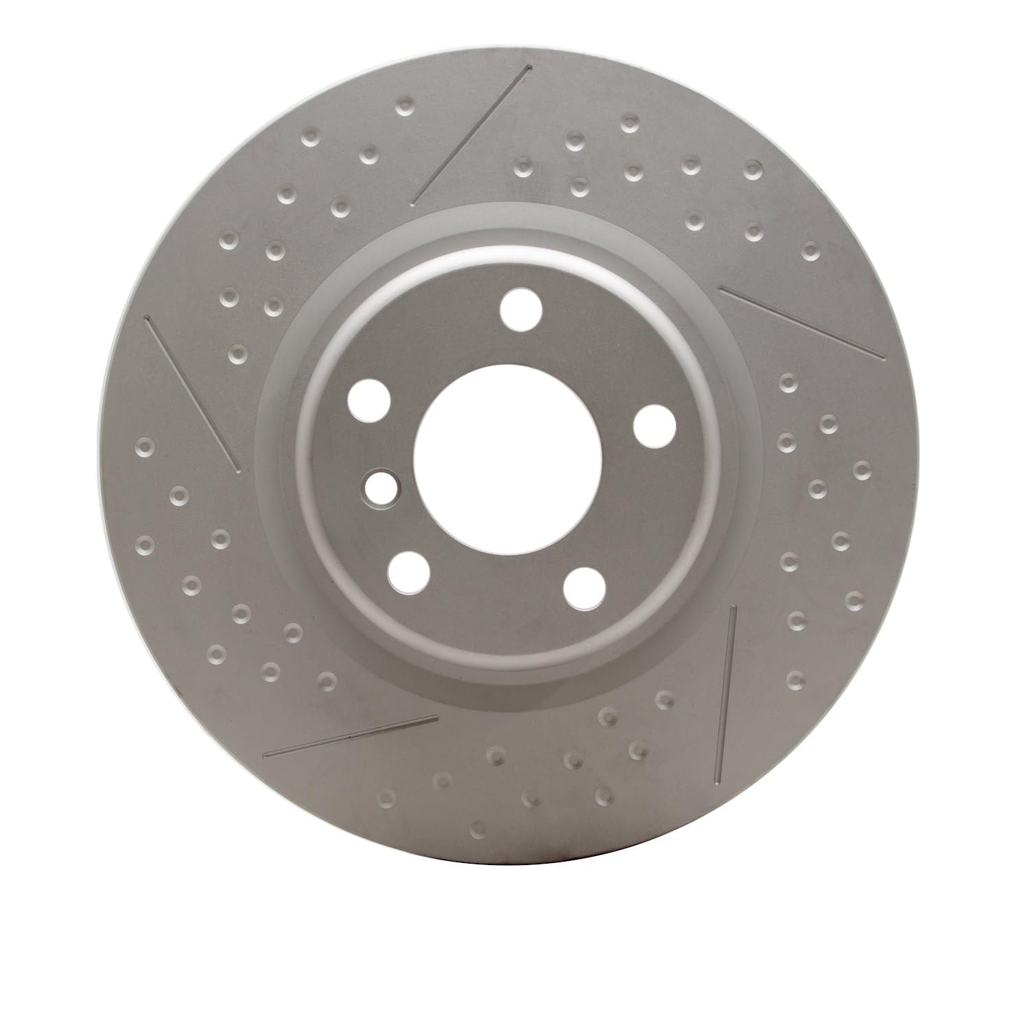 R1 Concepts GEOSPEC Coated Rotor - Dimpled and Slotted RPE-31113