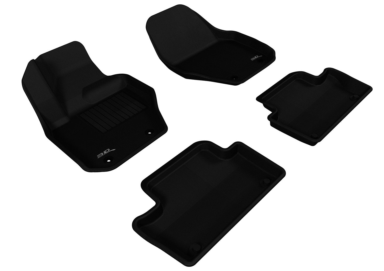 3D MAXpider VOLVO XC60 2010-2017 KAGU BLACK R1 R2