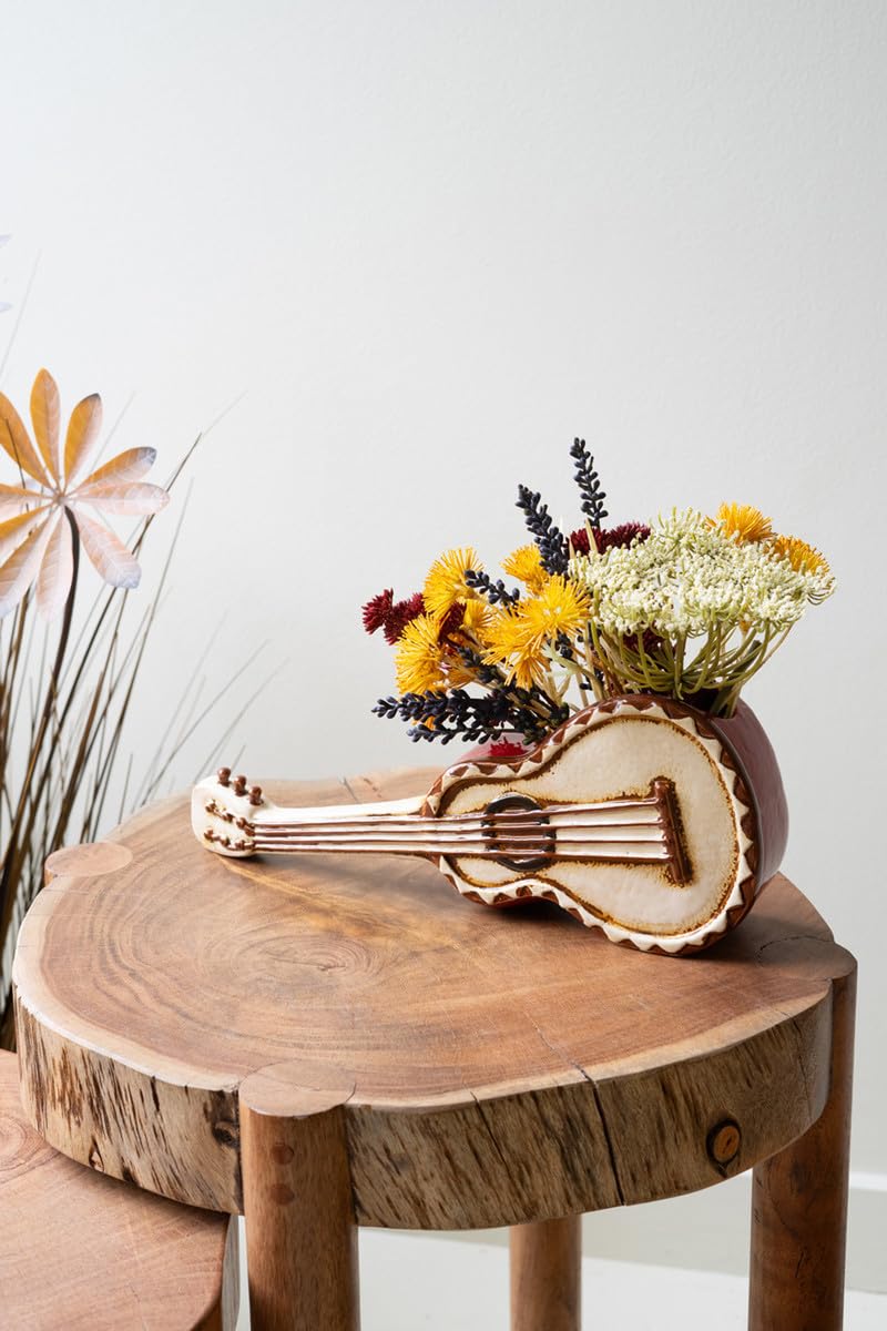 Ceramic Guitar Planter (Min 2)