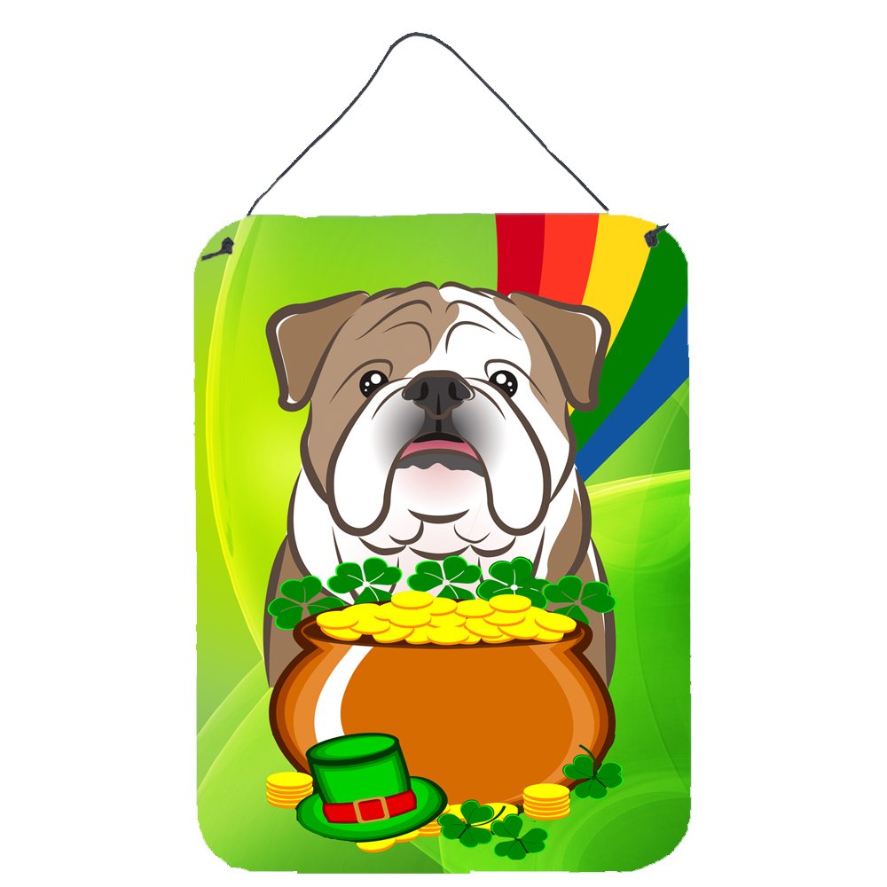 St. Patricks Day Design with Dog Wall or Door Hanging Prints