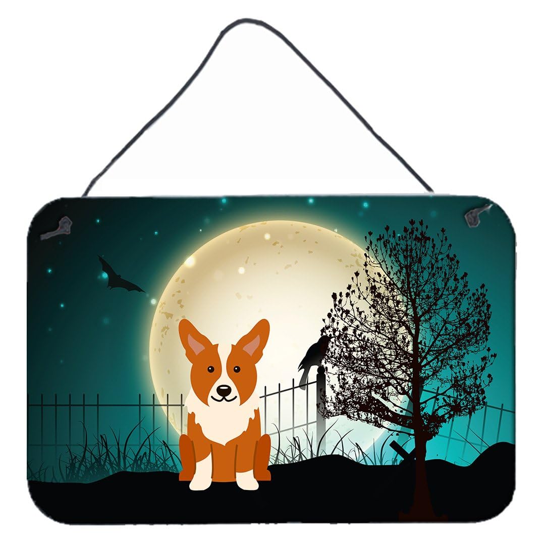 Halloween Scary Design with Dog Wall or Door Hanging Prints