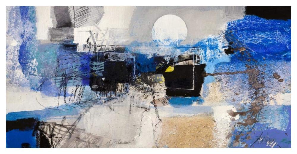 Moonlight-Paper Art-50x26”