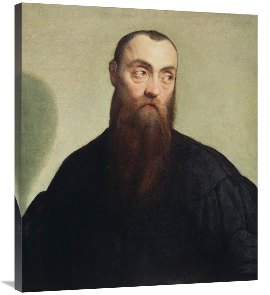 Portrait of a Bearded Man-Canvas Art-30.96x36”