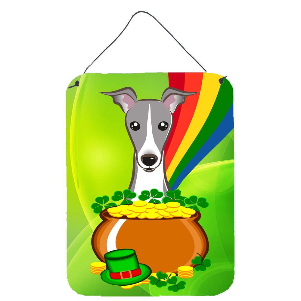 St. Patricks Day Design with Dog Wall or Door Hanging Prints