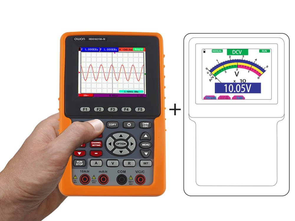 HDS1021M-N Handheld Series Digital Storage Oscilloscope