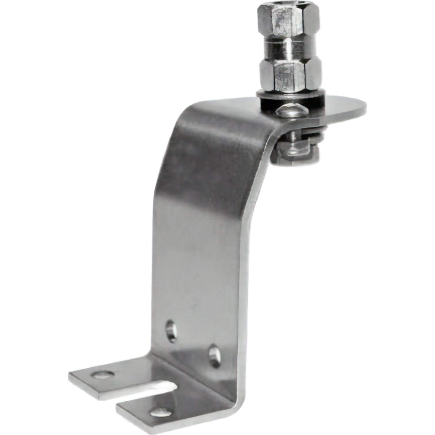 ACCESSORIES UNLIMITED - STAINLESS STEEL LEFT SIDE FENDER MOUNT WITH 3/8 X 24″ LUG STUD FOR 1999 - 2007 FORD F250 AND 350 SUPER DUTY
