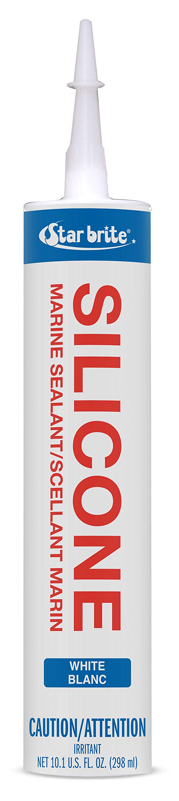 STAR BRITE Silicone Sealant White 10.3 OZ. (082121)