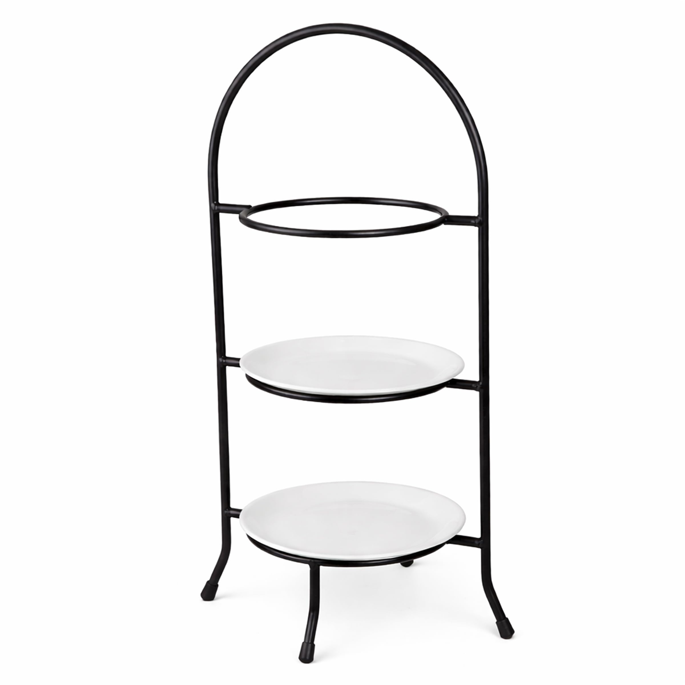 Iron Works Metalware Dessert Plate Rack - 3 Tier