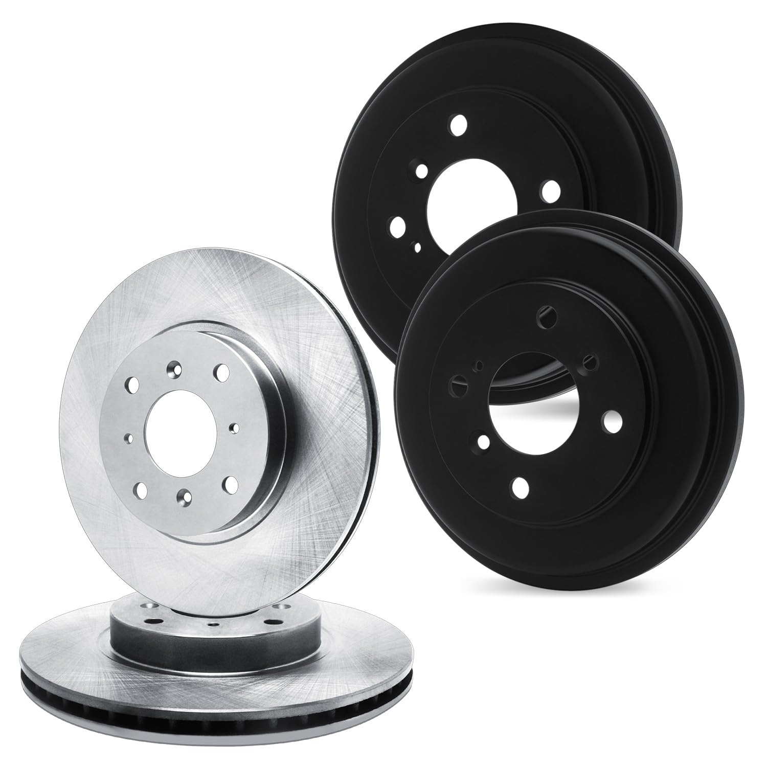 R1 Concepts Disc Brake Rotor and Drum Set WFPN2-59060