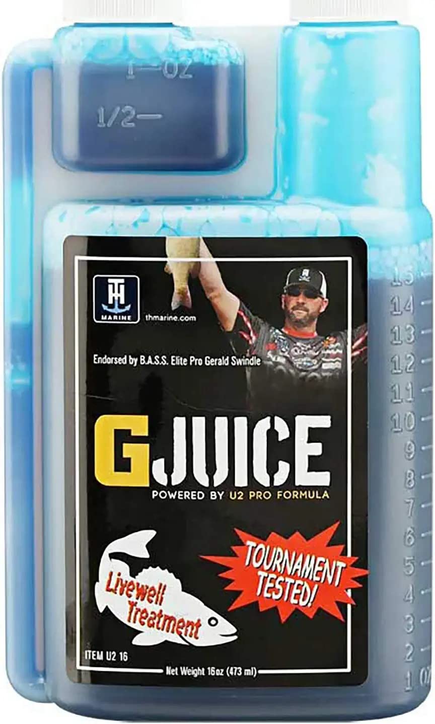 T-H Marine U216-Fw G-Juice Livewell Treatment - Freshwater, 16 Oz.