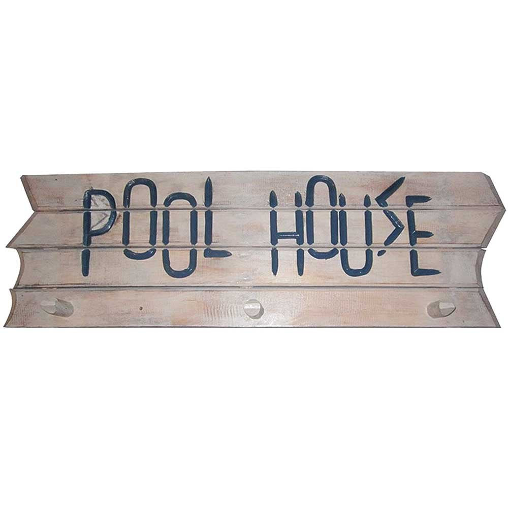 POOL HOUSE TOWEL RACK