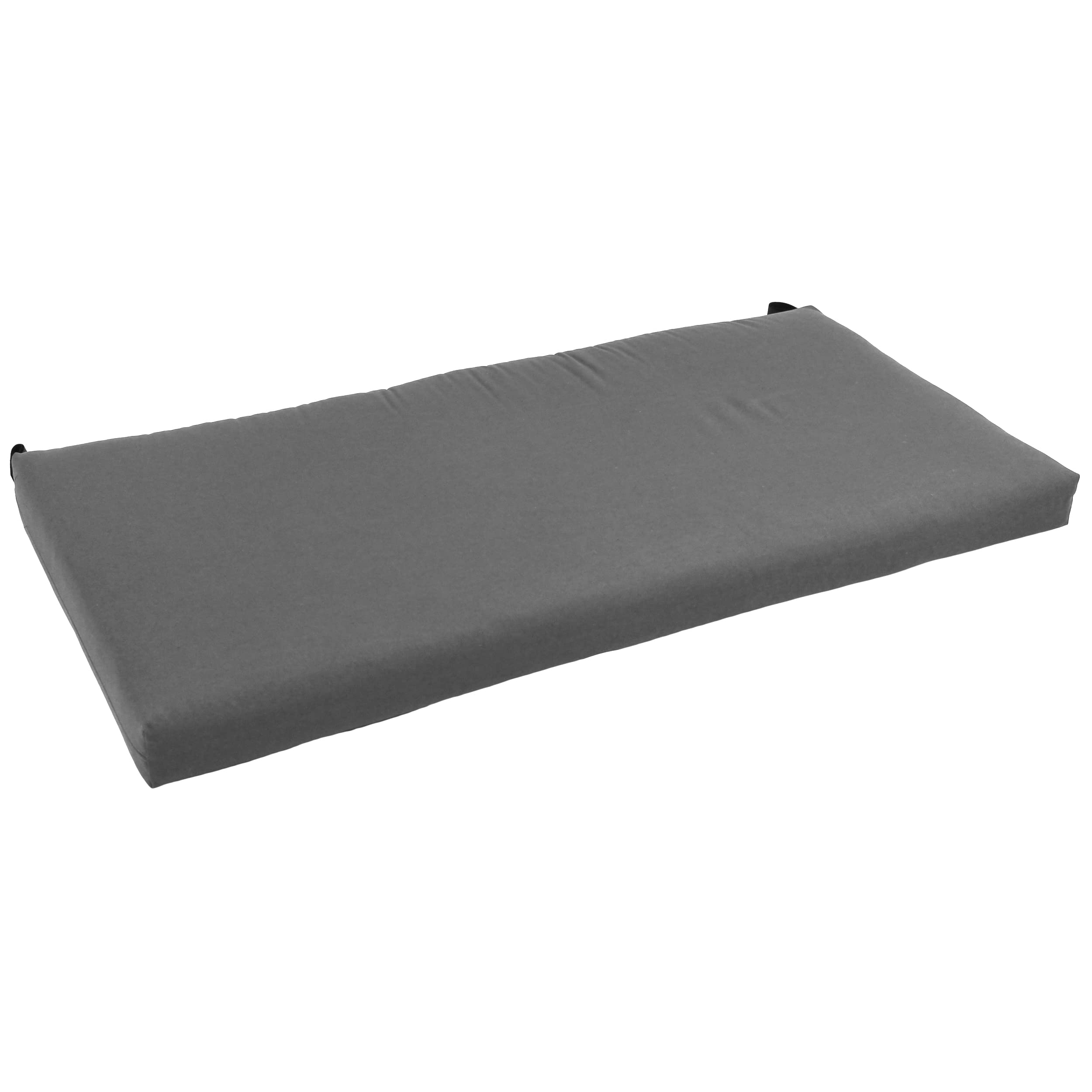 40-inch by 19-inch Solid Twill Loveseat Cushion