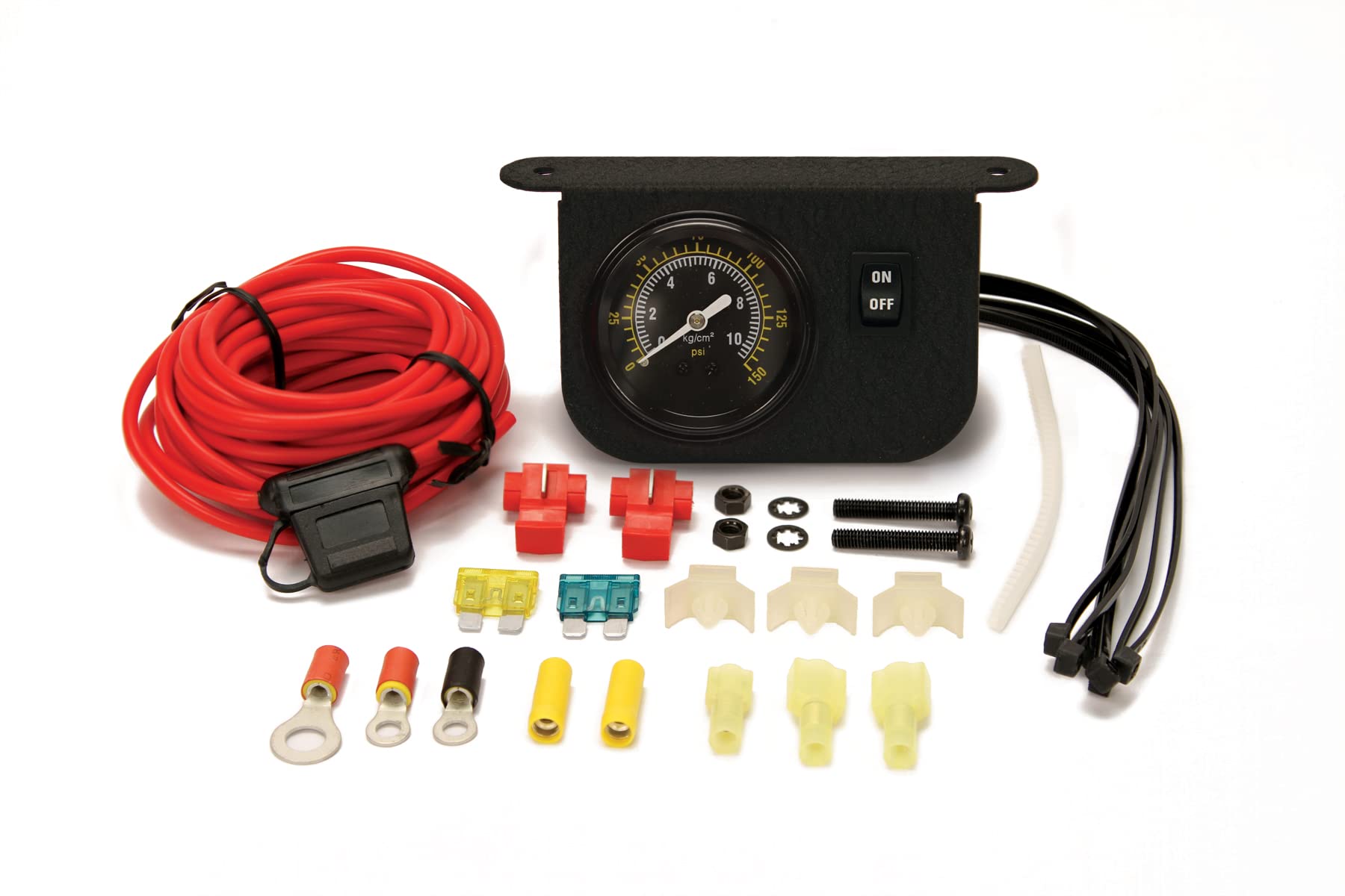 Illuminated Dash Panel Gauge Kit (150 PSI, 20 Amp)