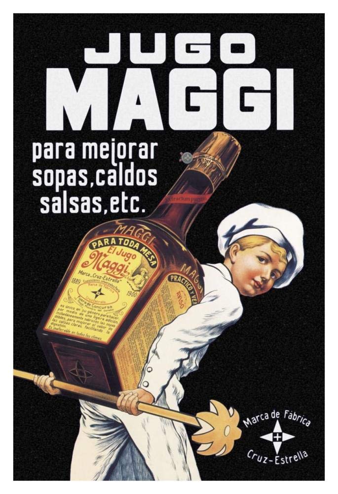 Cooks: Jugo Maggi-Paper Art-26x38”