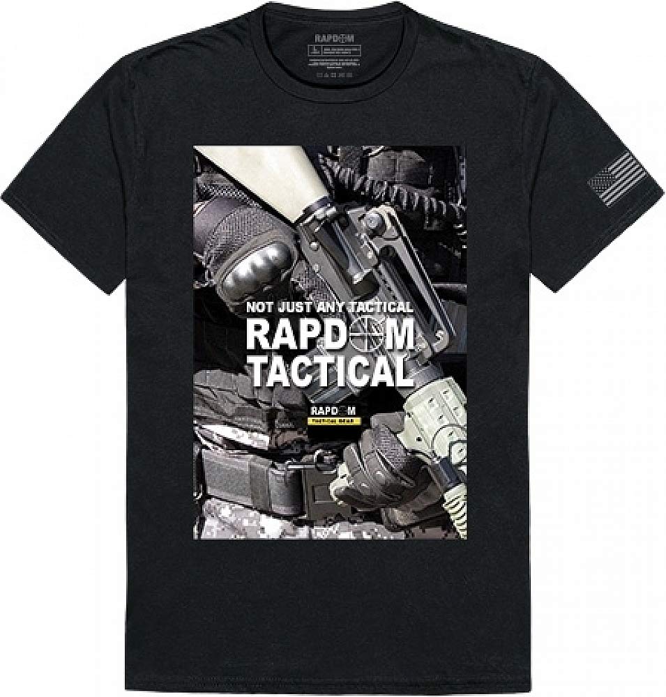 Tactical Graphic T, RAPDOM 2, Black, XL