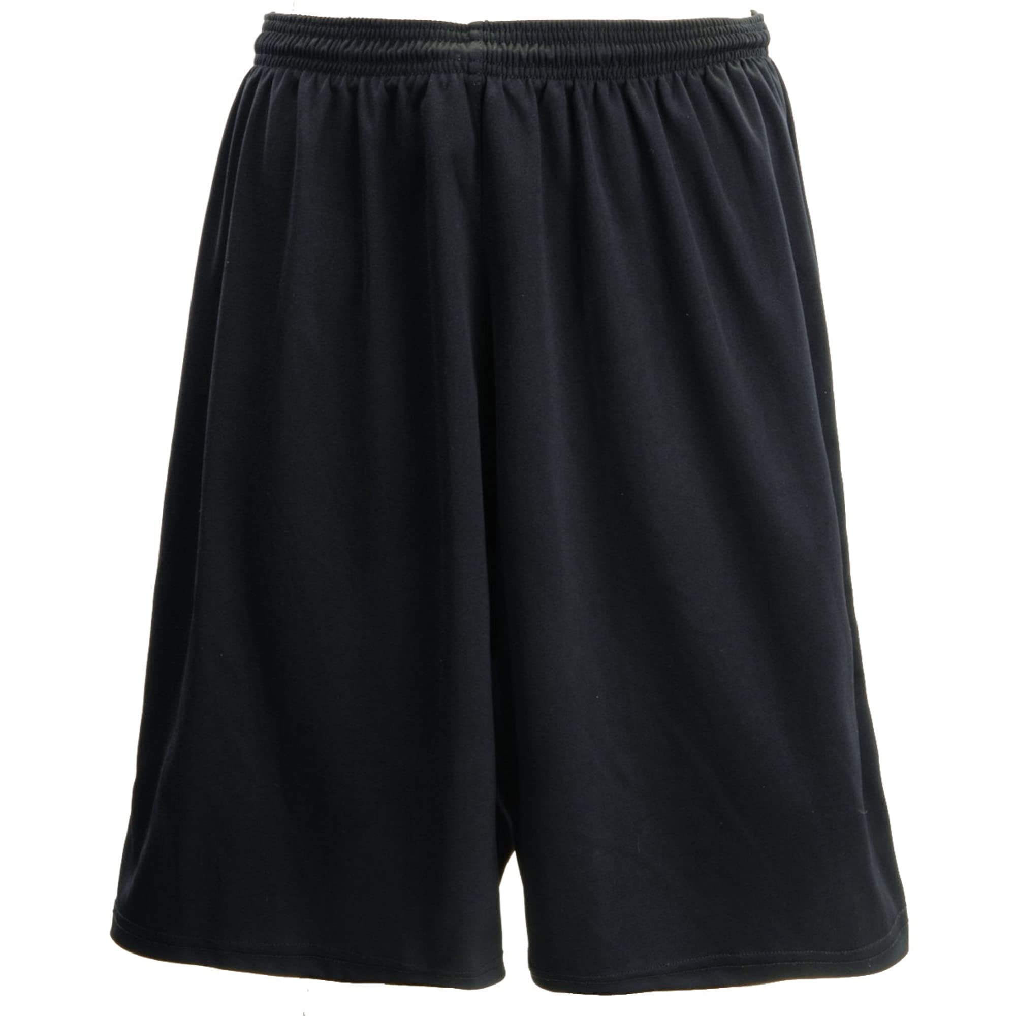 SHORT-MOISTURE WICKING- ADULT-BLACK-L