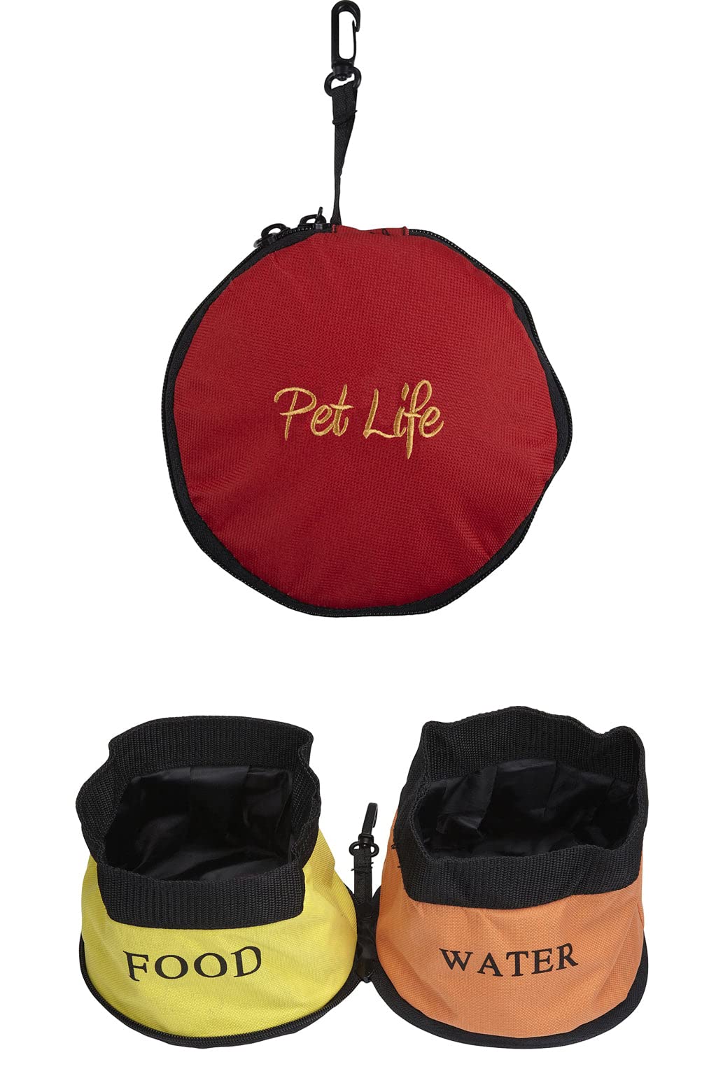 Double Water Travel Pet Bowl