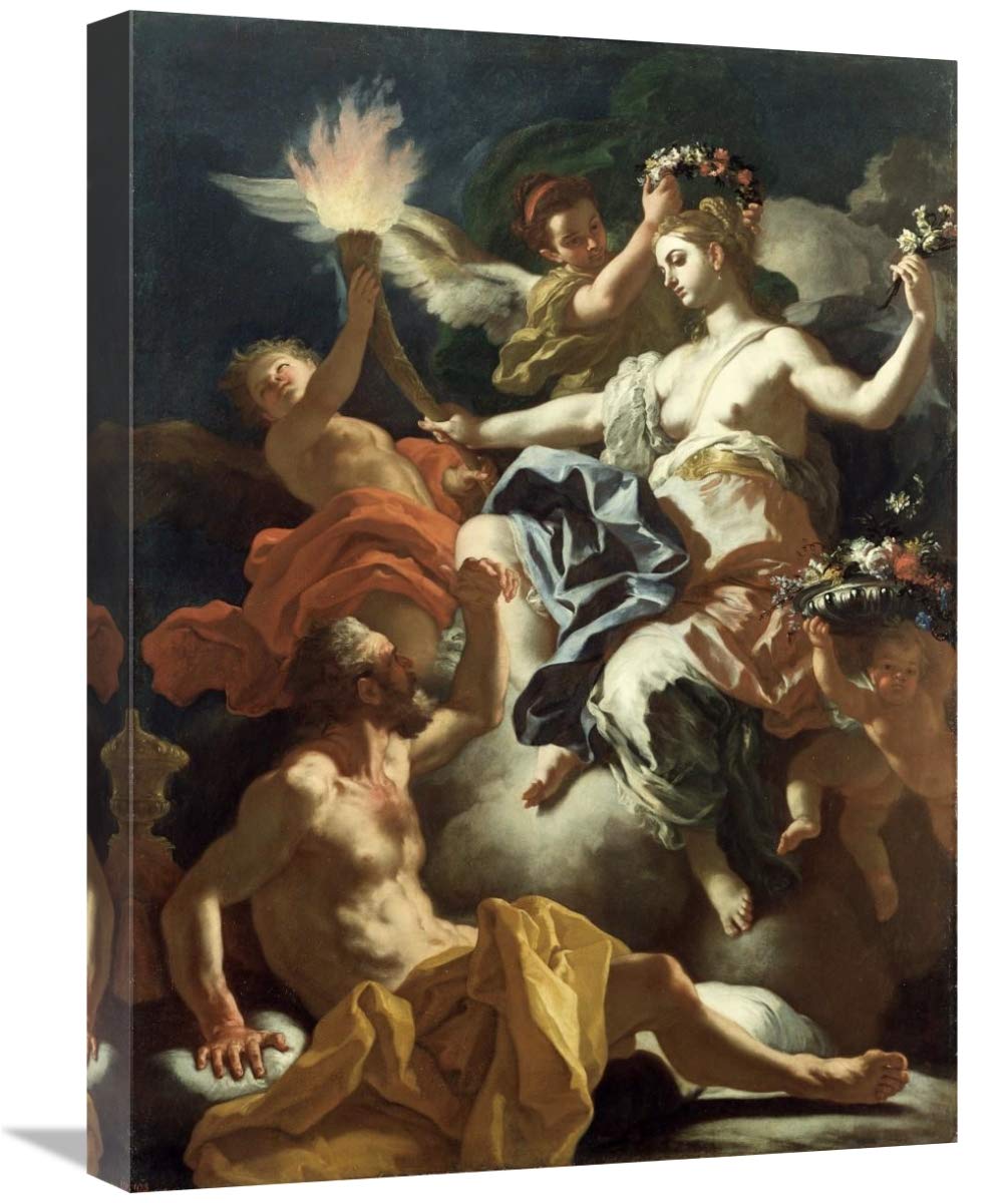 Aurora Taking Leave of Tithonus-Canvas Art-18x24”