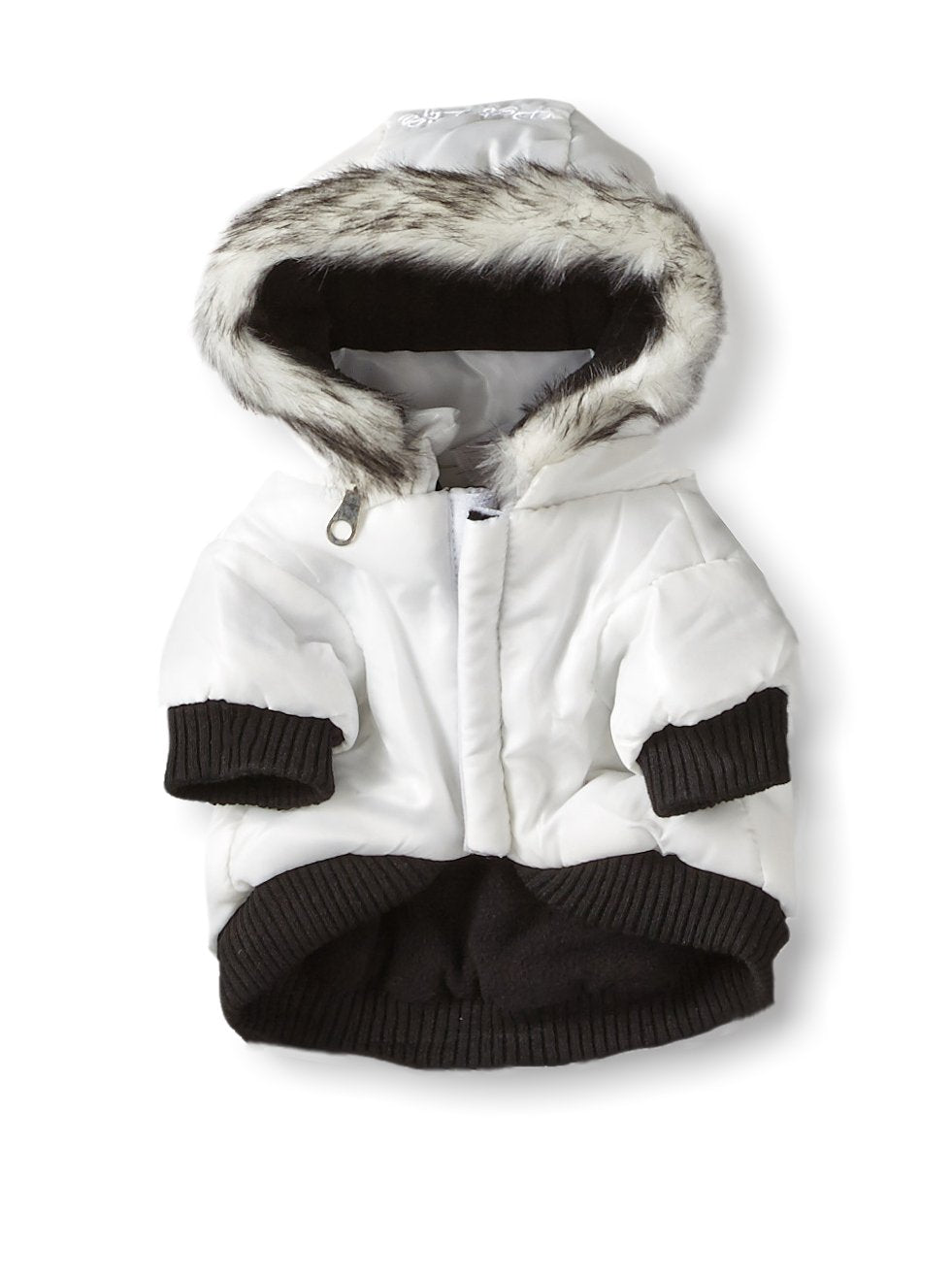 Aspen Winter-White Fashion Pet Parka Coat
