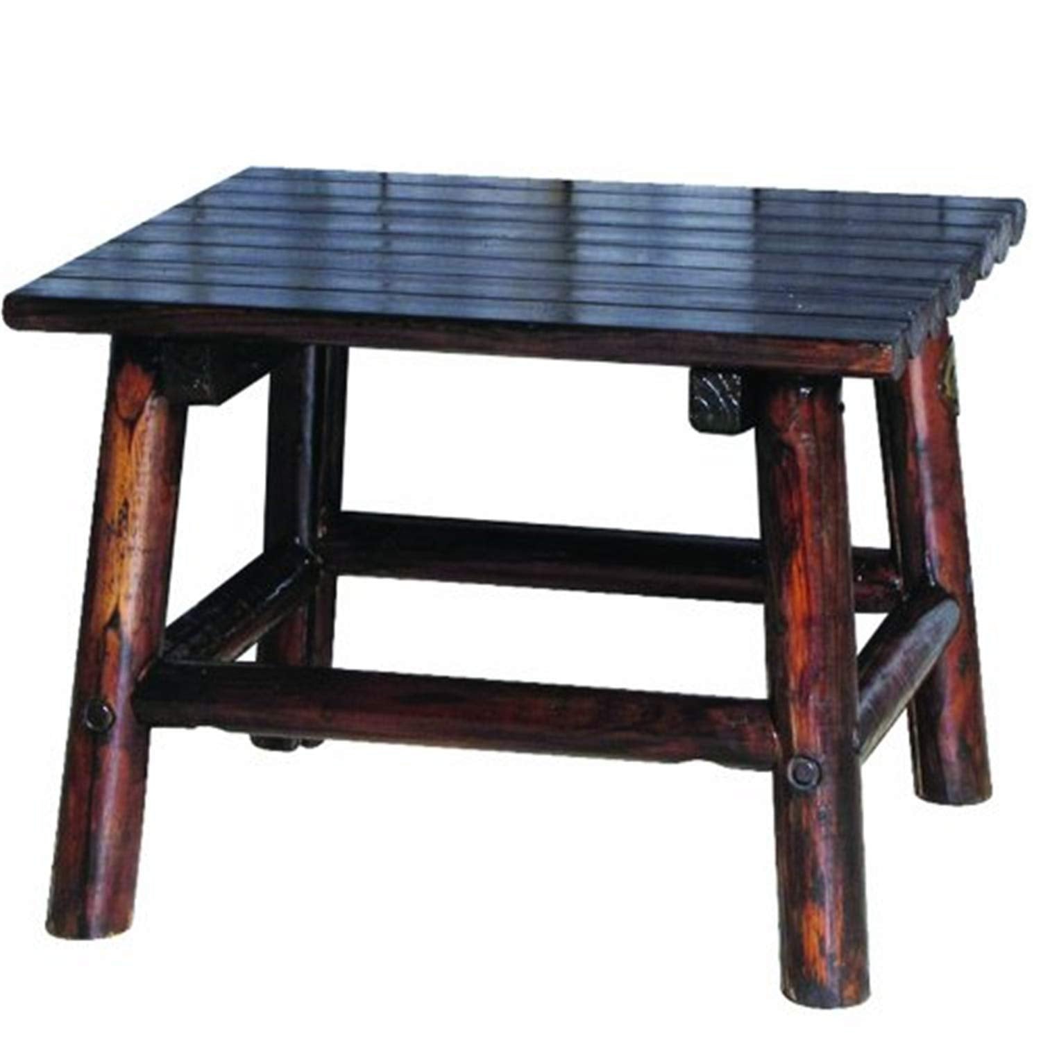Char-Log End Table