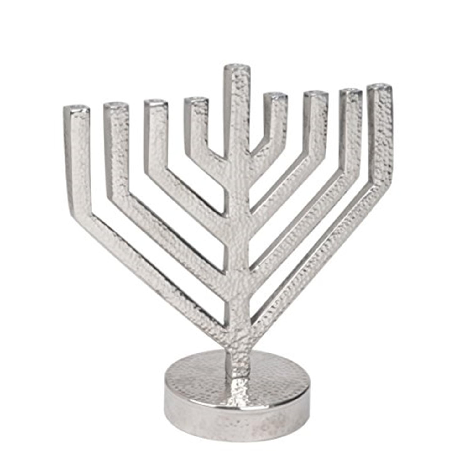 Hammered Aluminum with Beautiful Round base - M-665