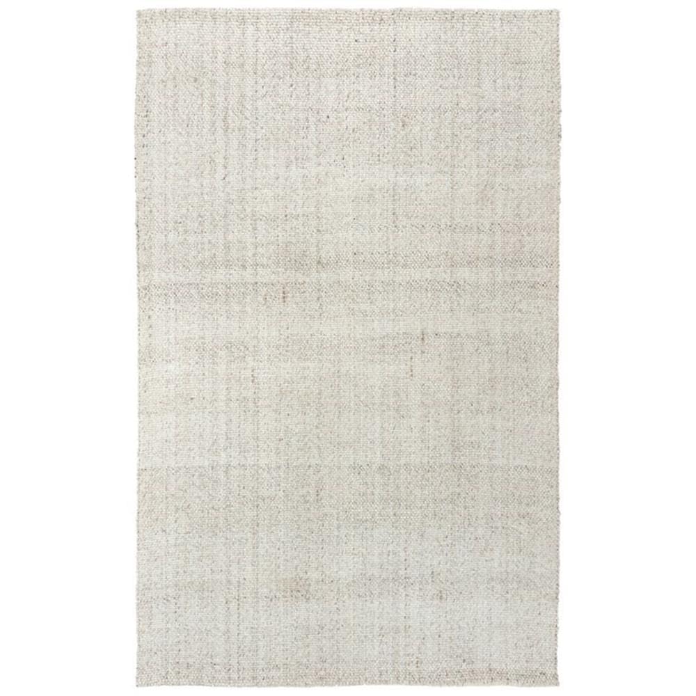 Hand Woven Flat Weave Pile Wool/ Polyester Rug, 76 x 96”