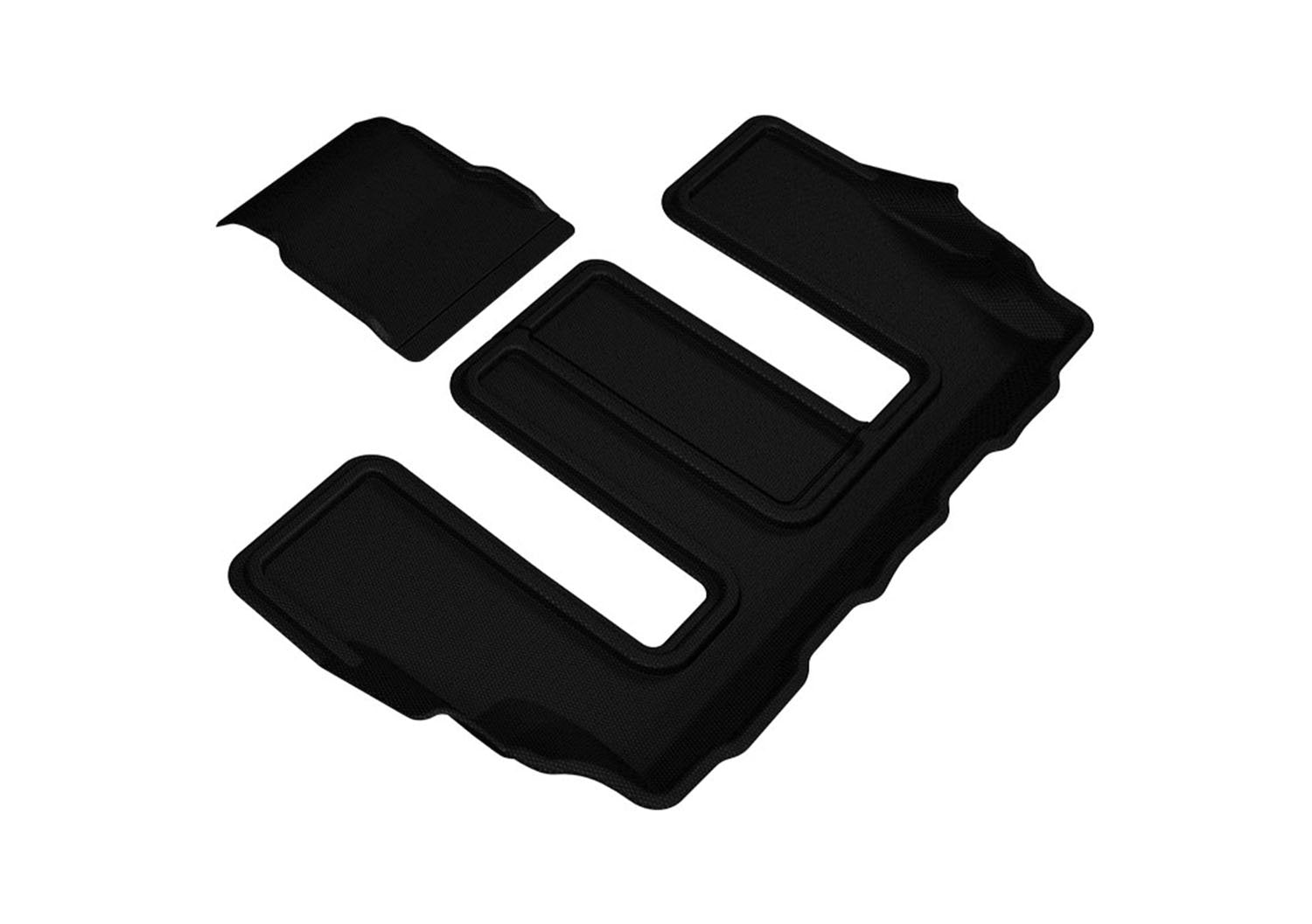 3D MAXpider GMC ACADIA 2017-2022 6-SEAT / CADILLAC XT6 6-SEAT 2020-2022 KAGU BLACK R3 (2PCS)