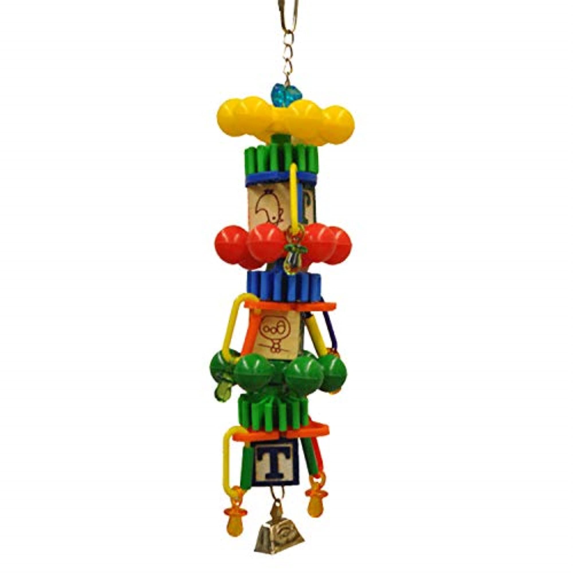 A&E Cage Co. 644021 Usa Spin Tw Bird Toy, Medium