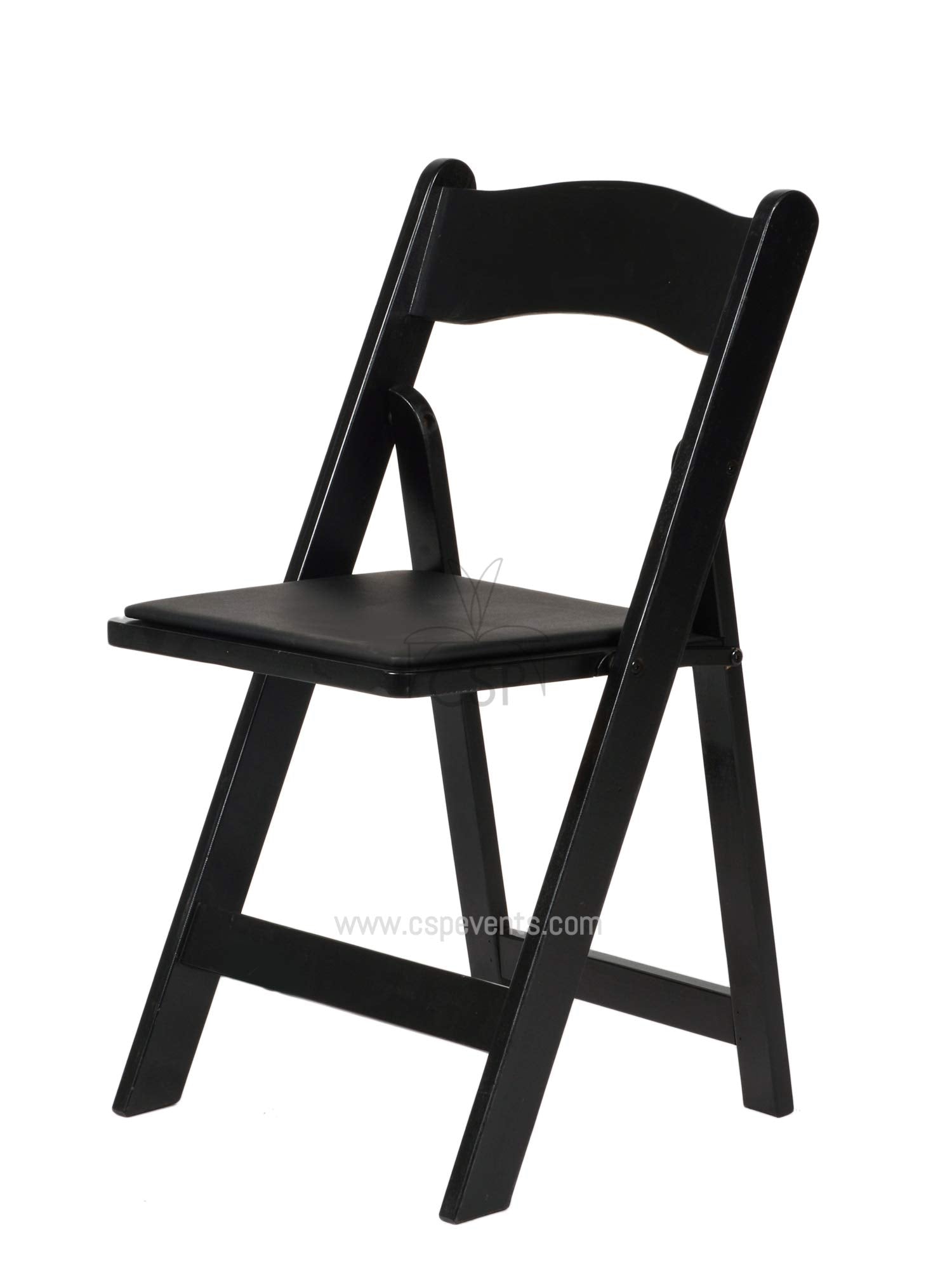 Commerical Seating Products American Padded Folding Chairs, Black