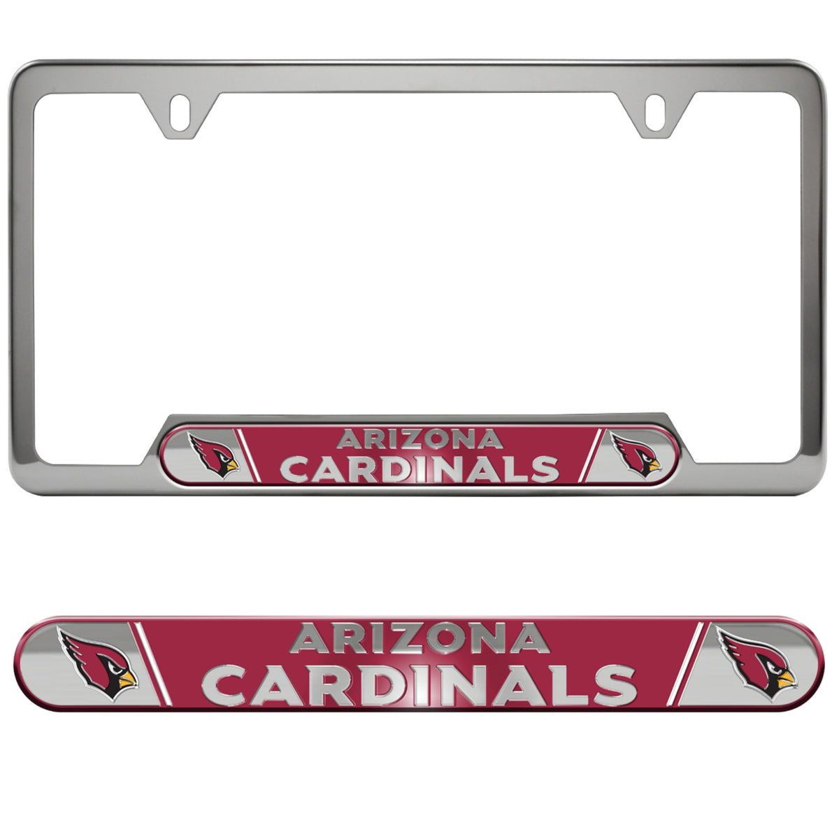 Fanmats, Nfl - Arizona Cardinals Embossed License Plate Frame