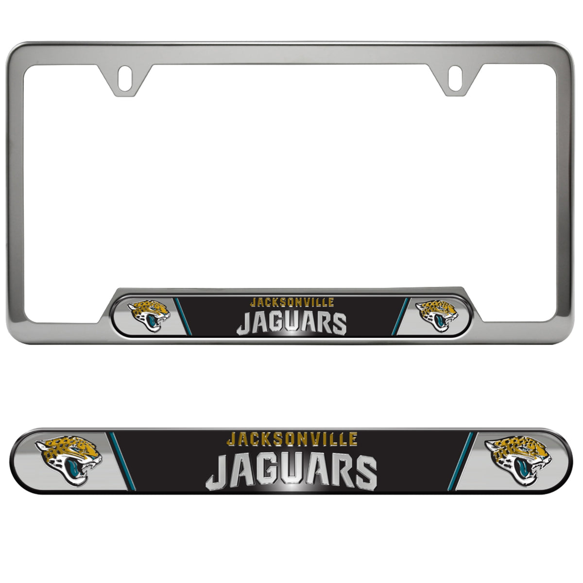 Fanmats, Nfl - Jacksonville Jaguars Embossed License Plate Frame