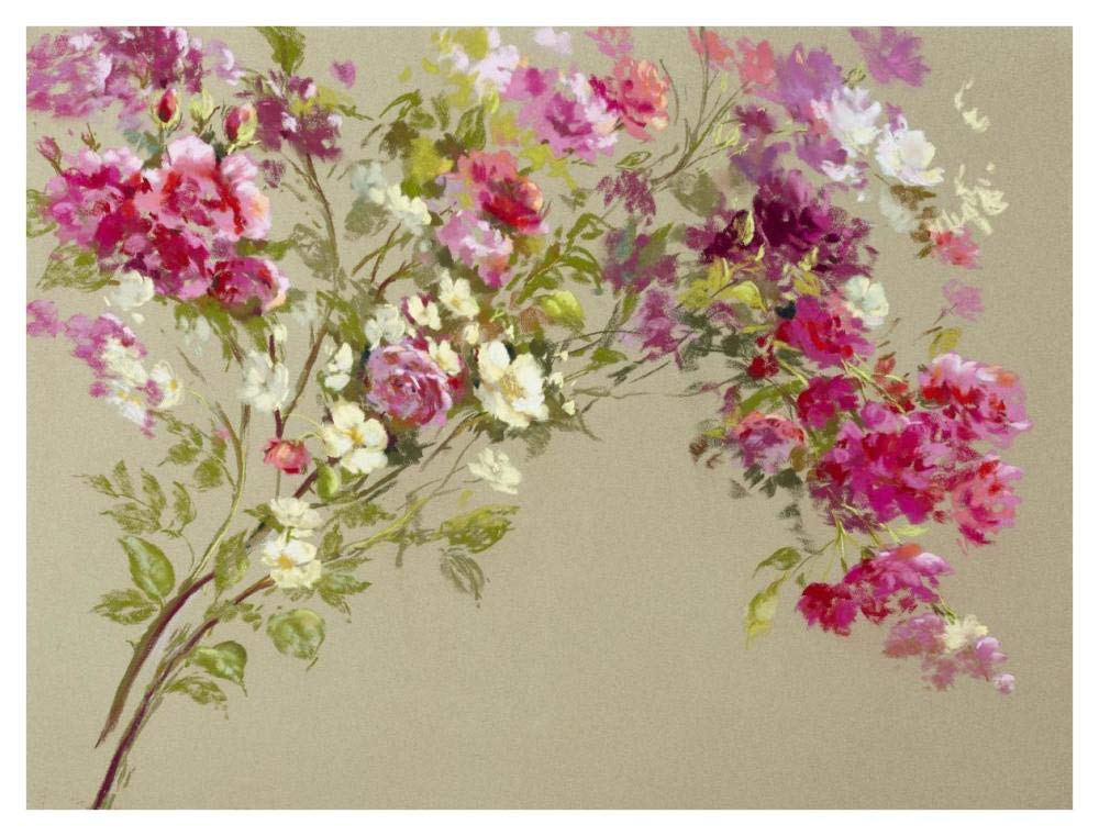 The Garden of the Rose I-Paper Art-42x32”