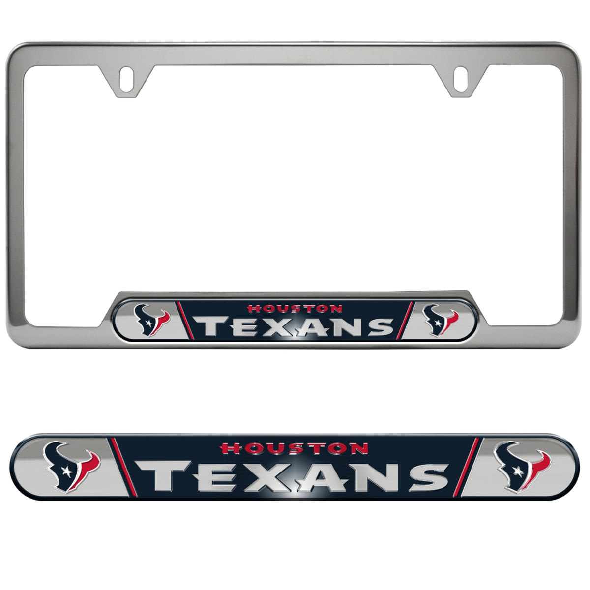 Fanmats, Nfl - Houston Texans Embossed License Plate Frame