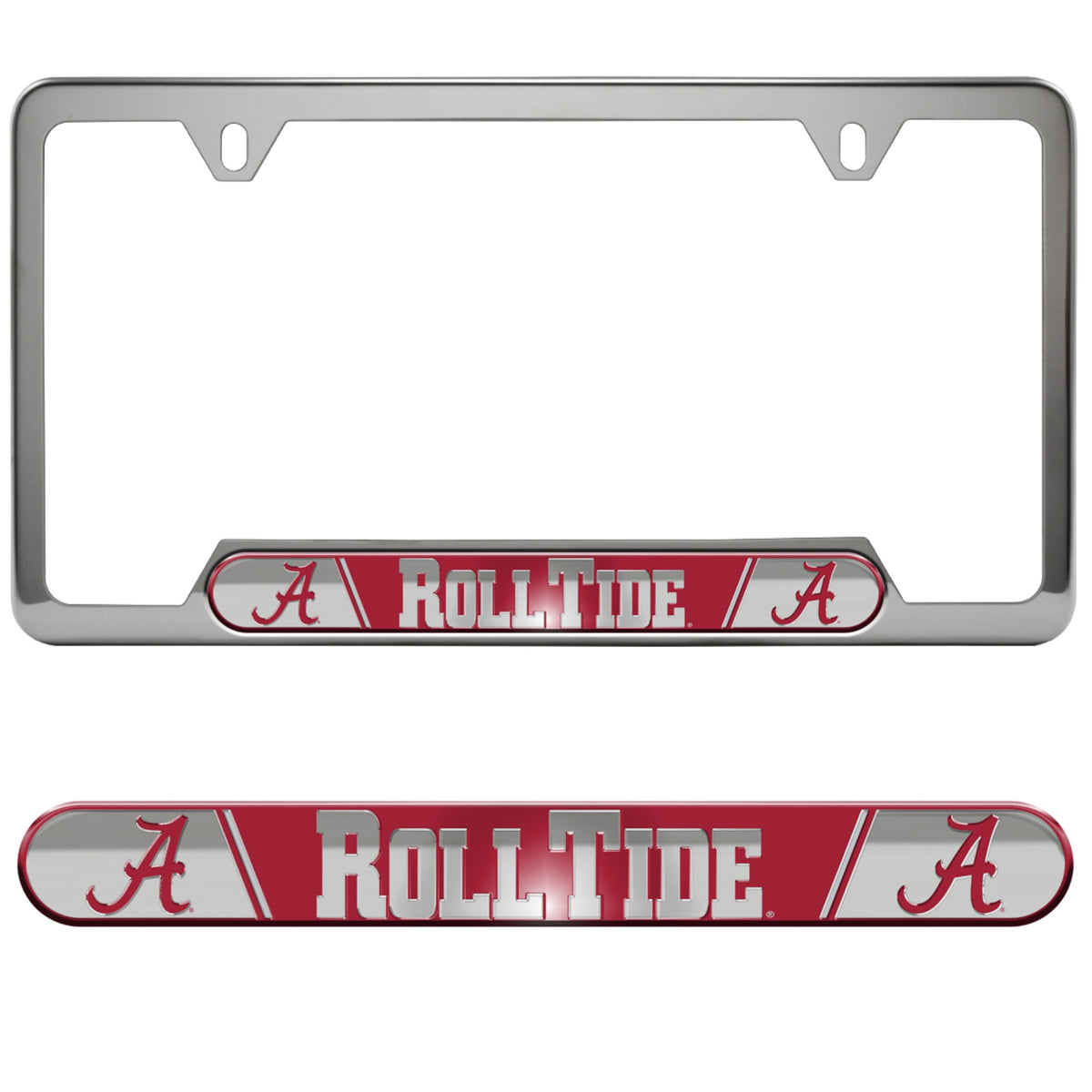 Fanmats, University Of Alabama Embossed License Plate Frame