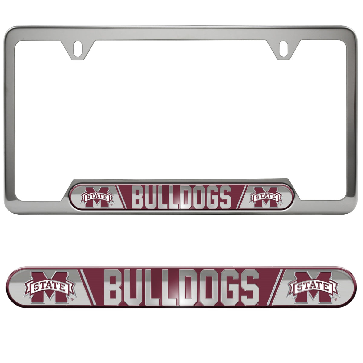 Fanmats, Mississippi State University Embossed License Plate Frame