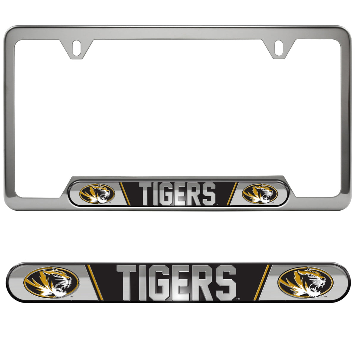 Fanmats, University Of Missouri Embossed License Plate Frame