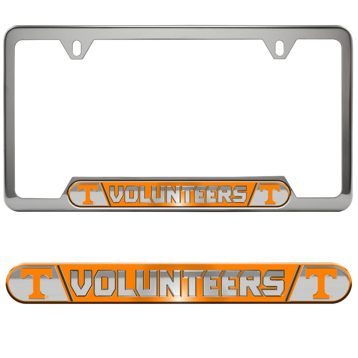 Fanmats, University Of Tennessee Embossed License Plate Frame
