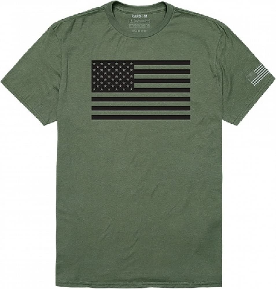 Tactical Graphic T, Tonal Flag, OLV, S