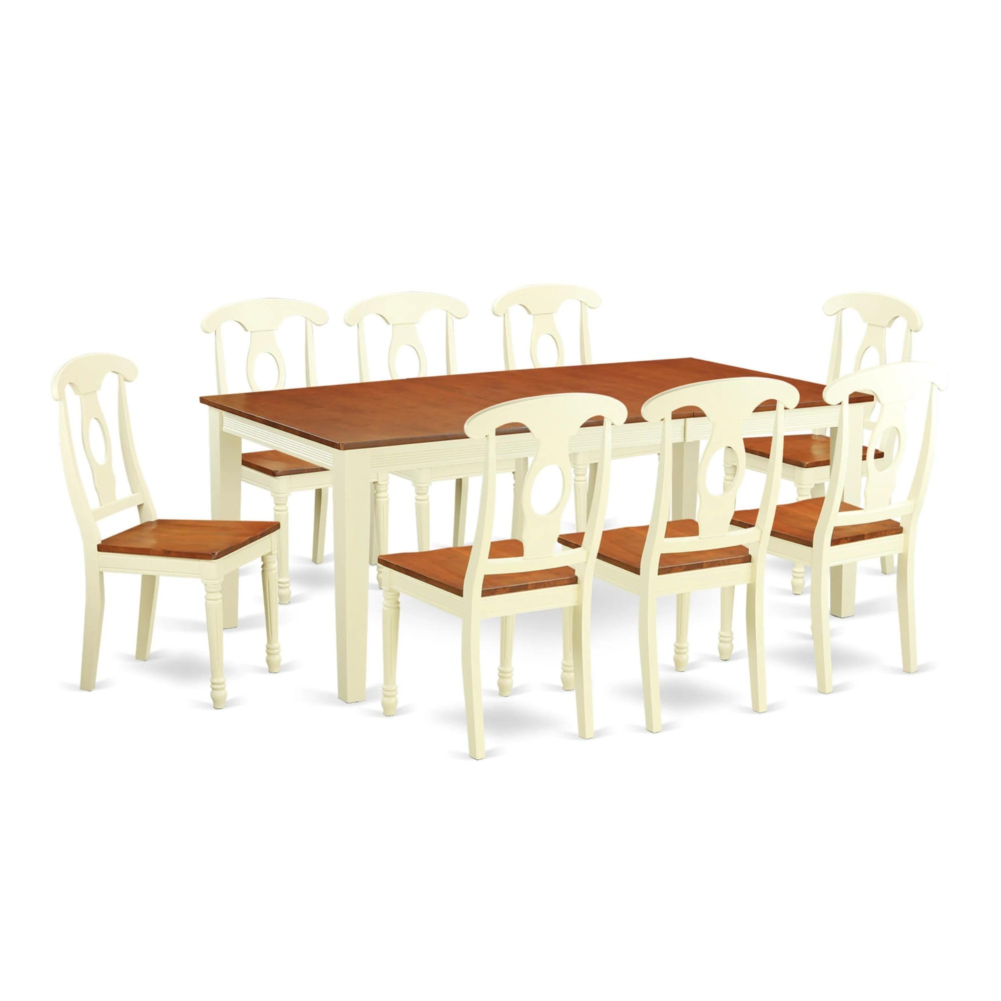 9  Pc  Table  set  -Dinette  Table  and  8  Dining  Chairs