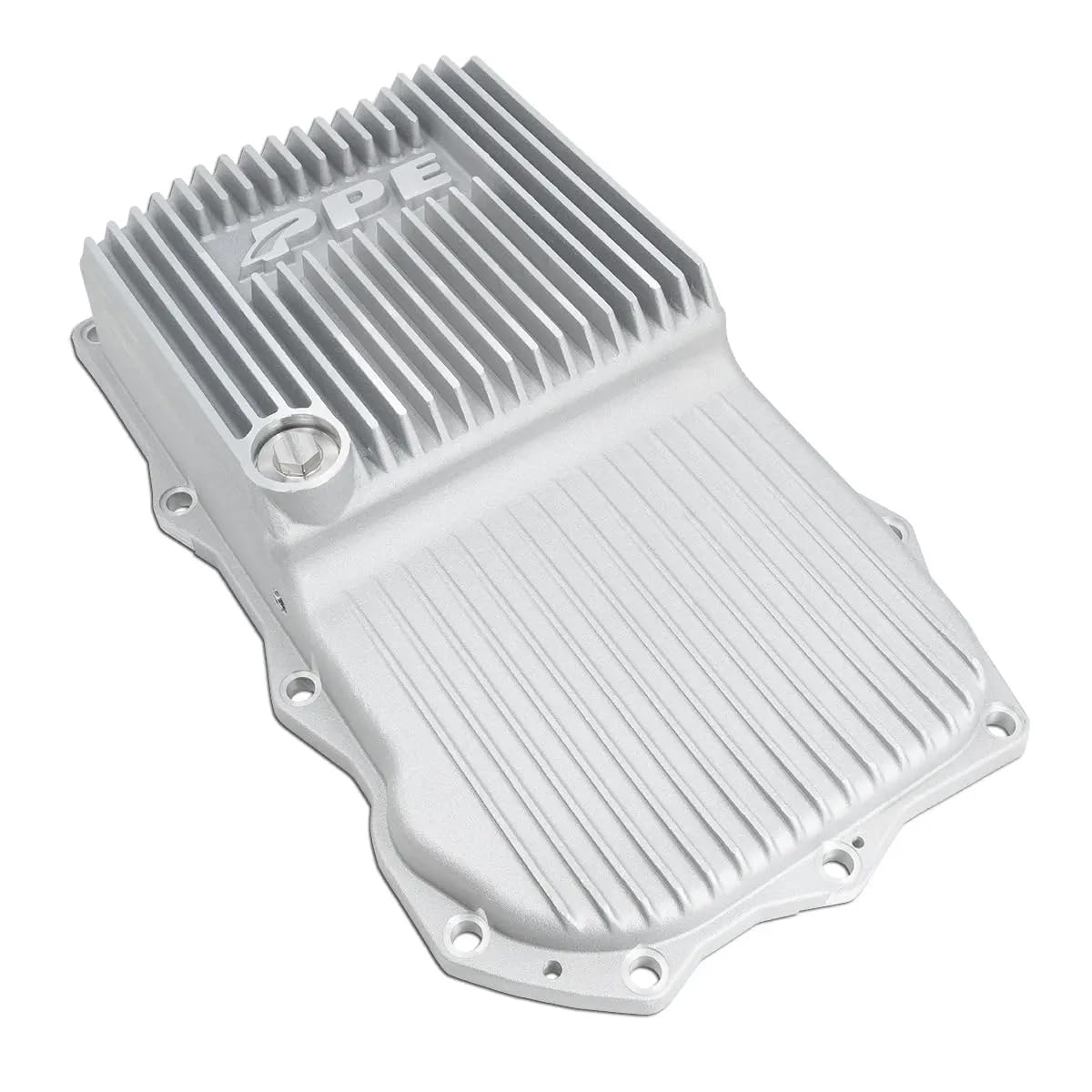 PPE - Heavy-Duty Cast Aluminum Transmission Pan (Raw) 228053000 Compatible with Ram 2013-2021+ 5.7L V8 Gas, 3.0L EcoDiesel or Dodge 2015-2021+ Challenger/Charger 5.7L V8, 6.4L V8 Gas with 8HP70/8HP75