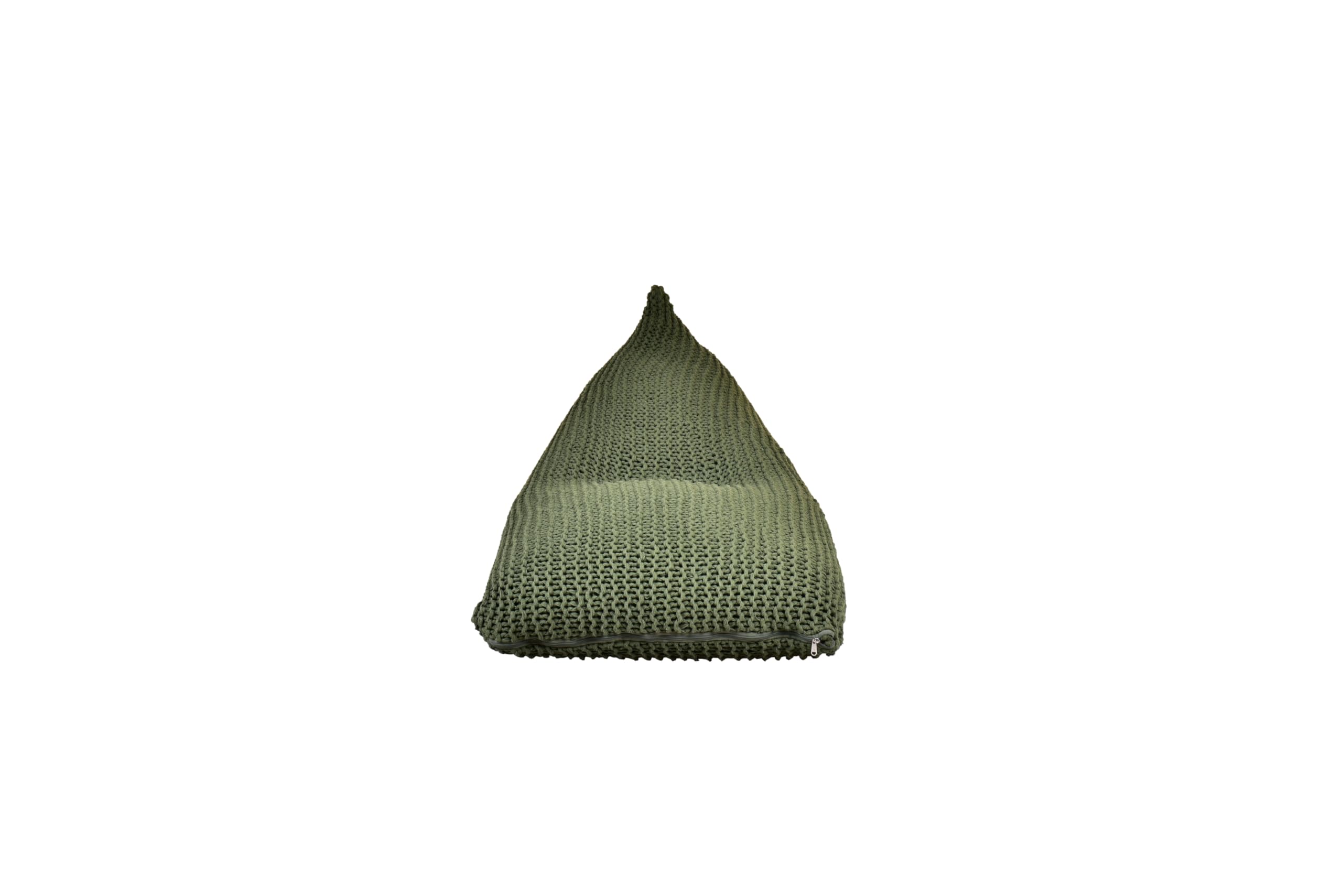 Ava Knitted Standard 100% Cotton Outdoor Friendly Bean Bag Chair & Lounger