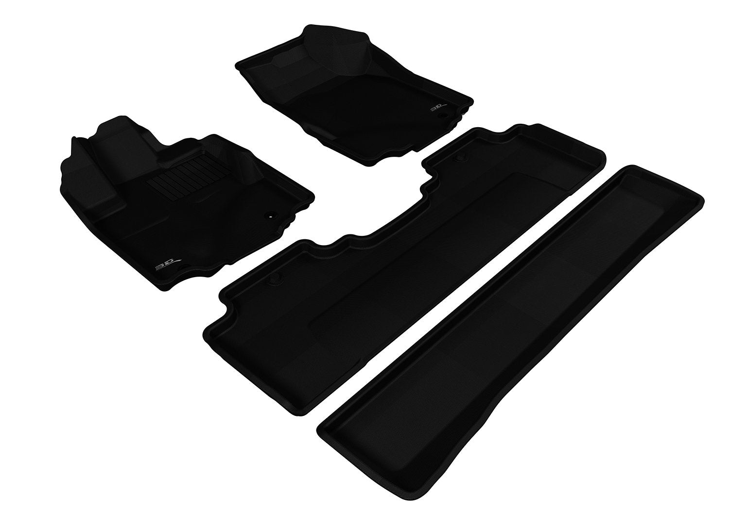 3D MAXpider HONDA RIDGELINE 2006-2014 KAGU BLACK R1 R2